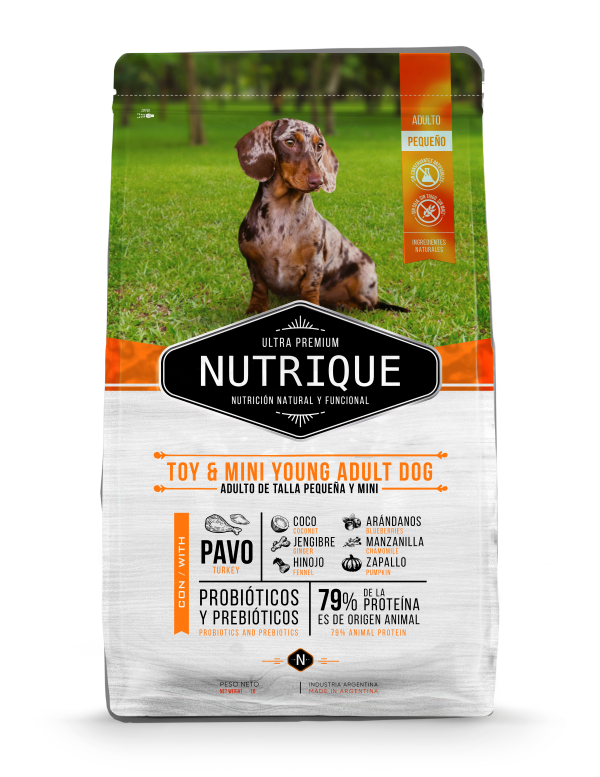 Nutrique Perro Adukto Toy Y Mini Young