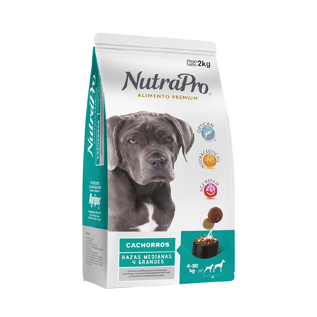 Nutra Pro Cachorro Razas Mediana y Grande