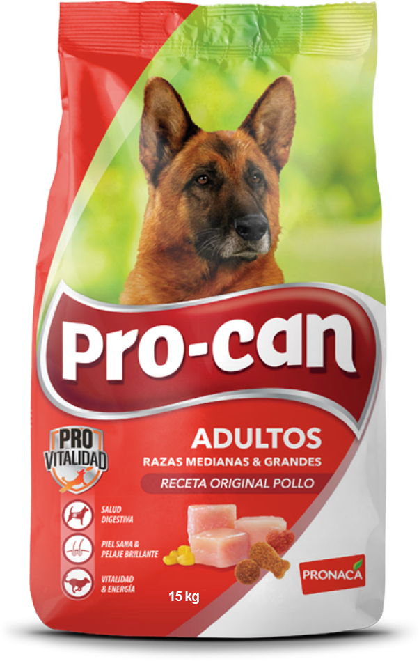 Pro Can Adulto Raza Mediana y Grande Adulto Sabor Pollo