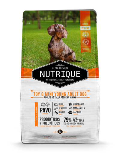 Nutrique Perro Adukto Toy Y Mini Young